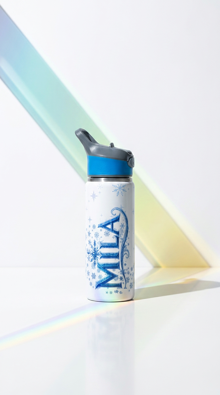 Personalised princess bottle