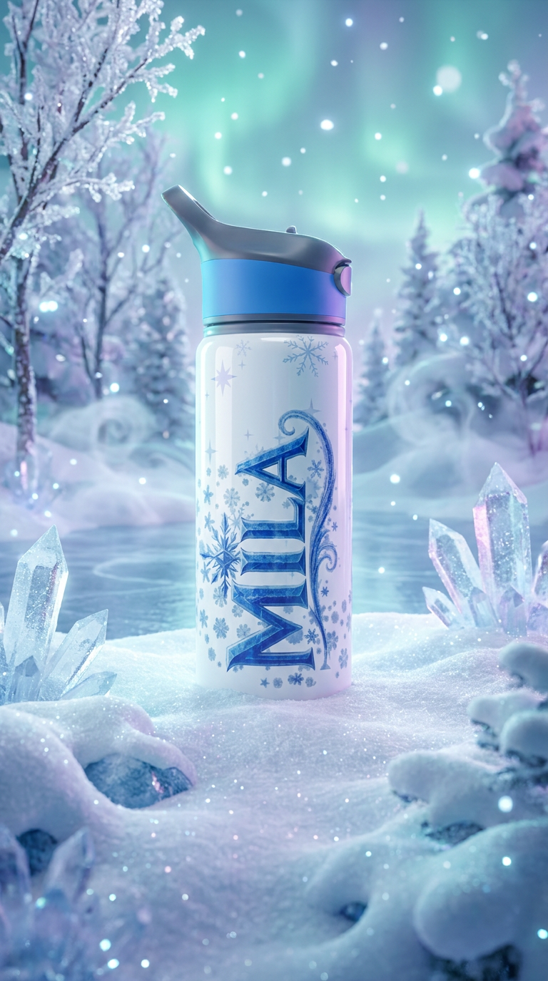 Personalised princess bottle