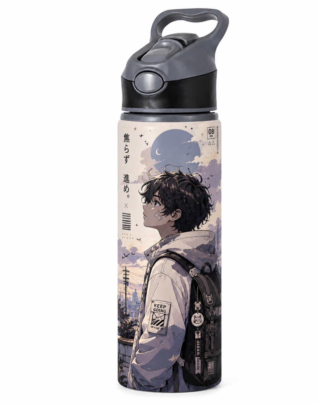 Personalised bottle Anime
