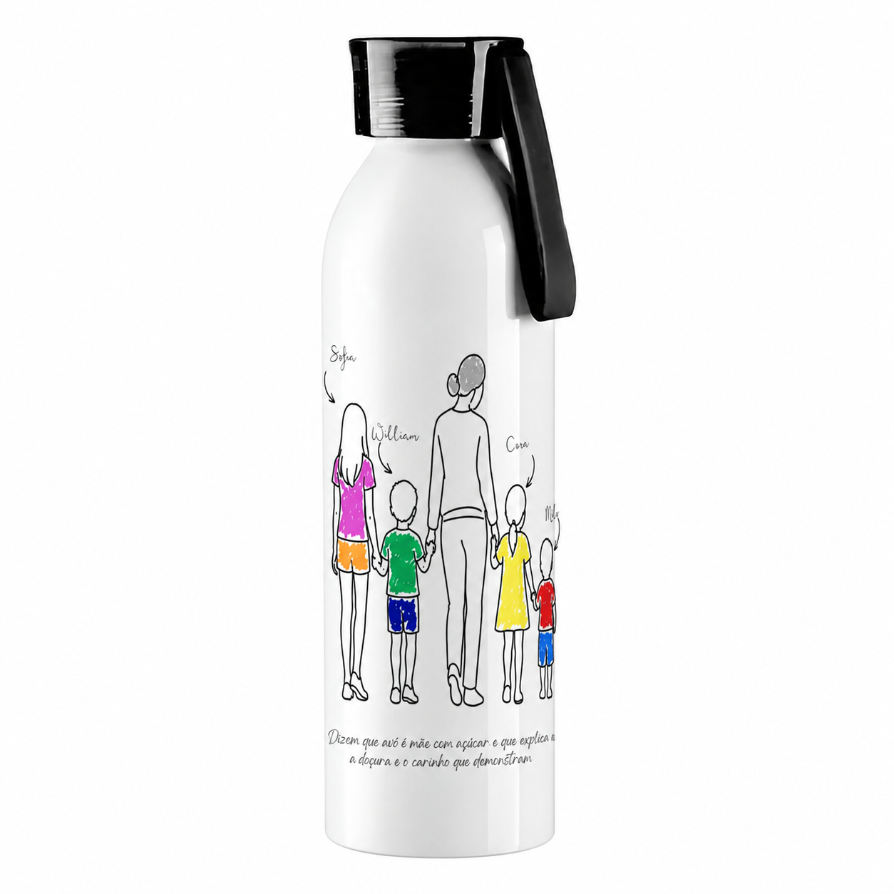 Personalized family bottle