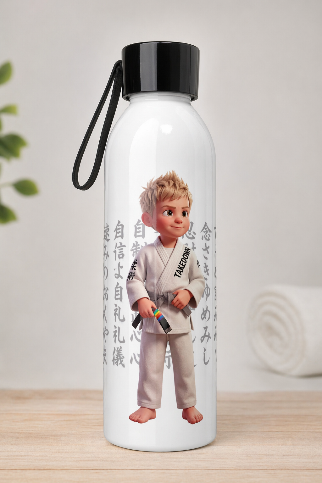 Personalised aluminium bottle