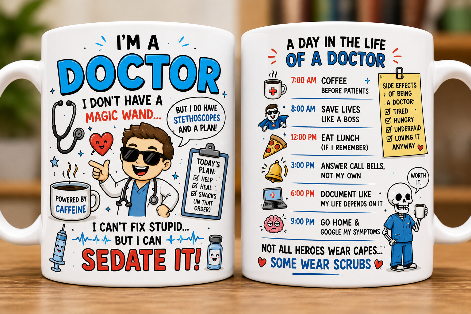 Personalised mug for Doctor