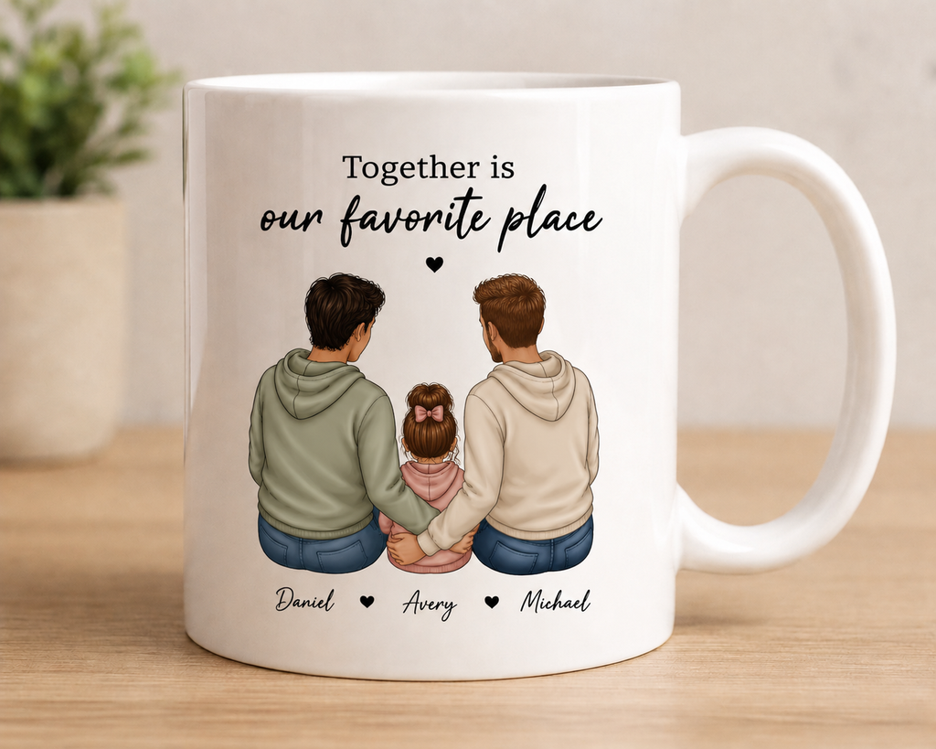 Personalised mug for Family