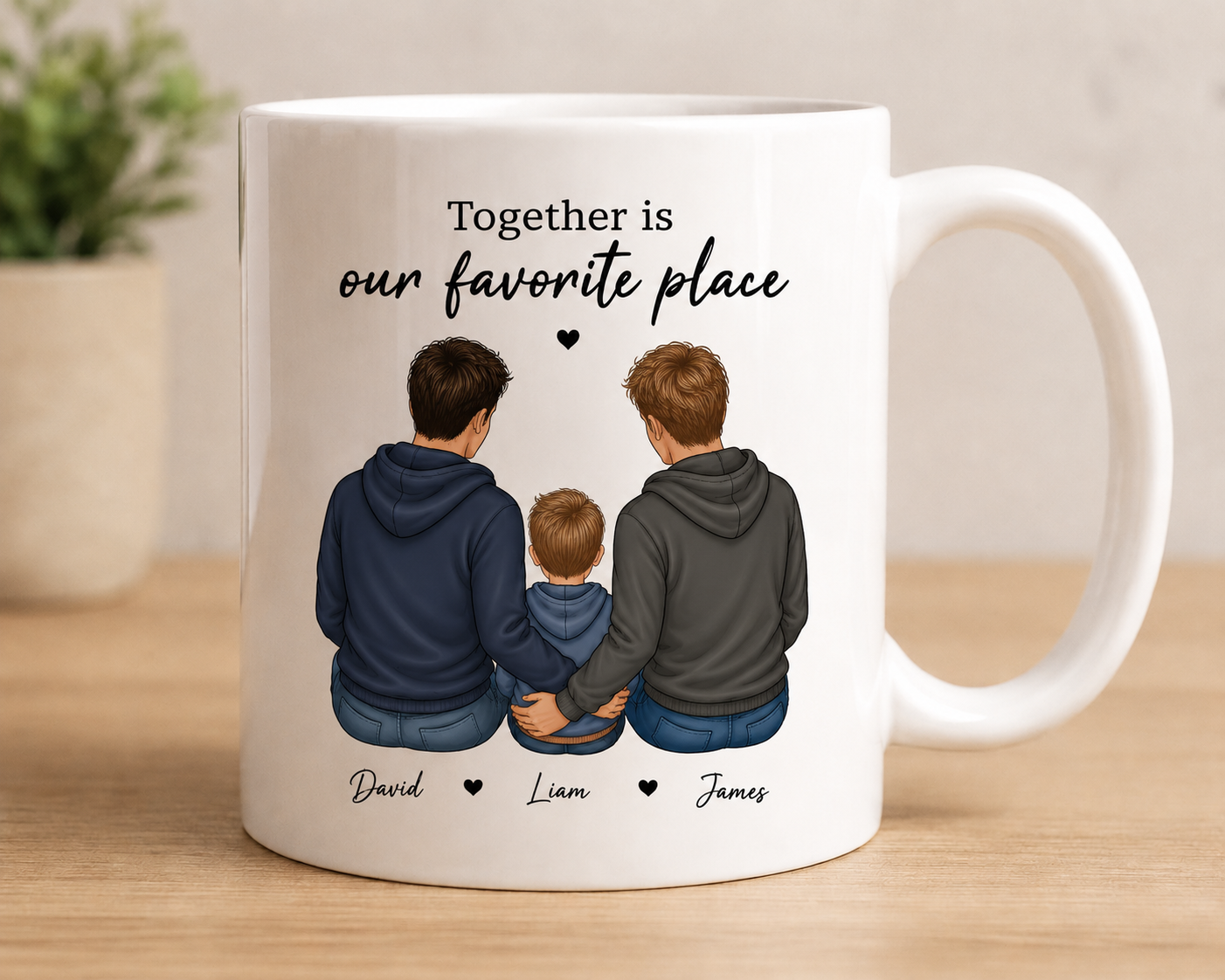 Personalised mug for Family