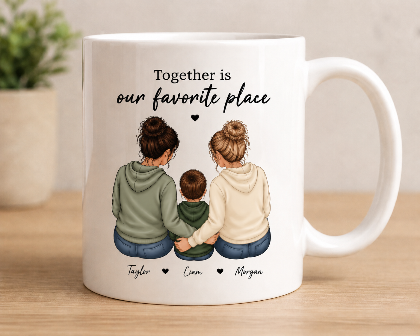 Personalised mug for Family