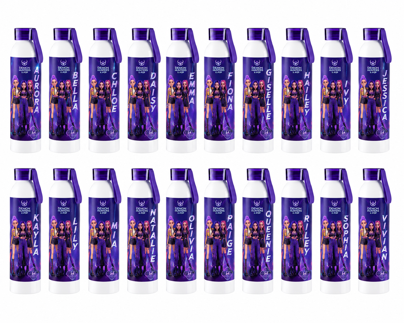20 Personalized Party gift bottles