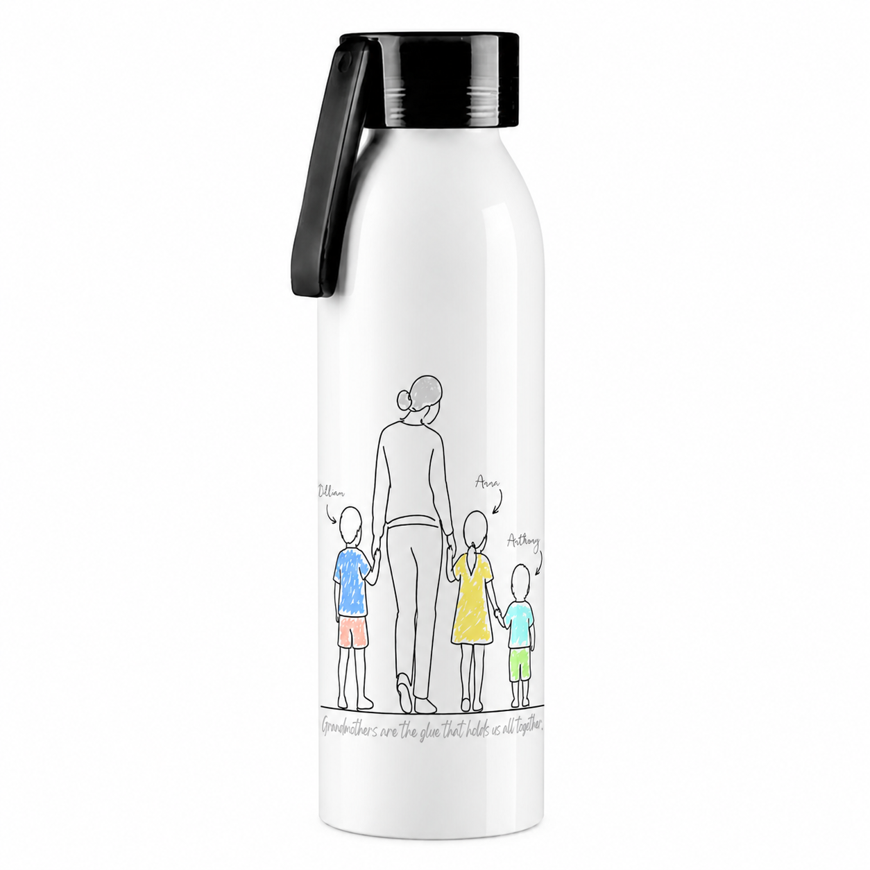 Personalized family bottle
