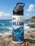 Personalised bottle ocean